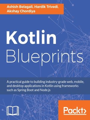 cover image of Kotlin Blueprints